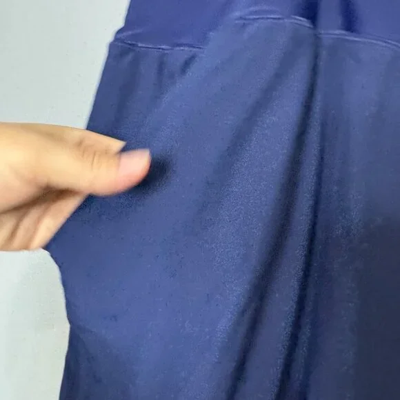 LANDS' END navy swim shorts size 26W - Picture 3 of 6